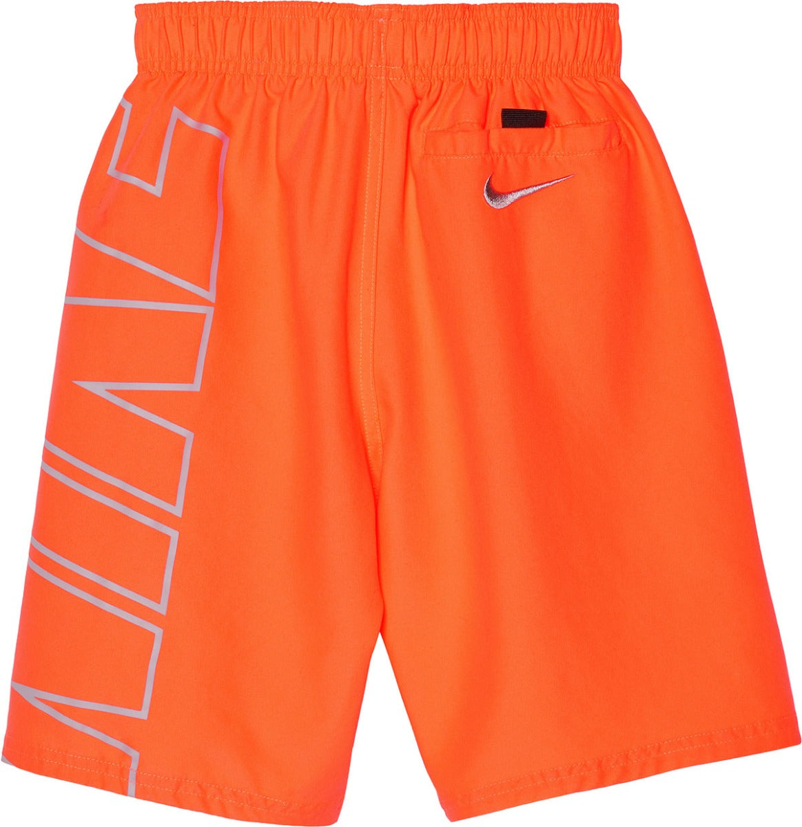 orange nike swim trunks