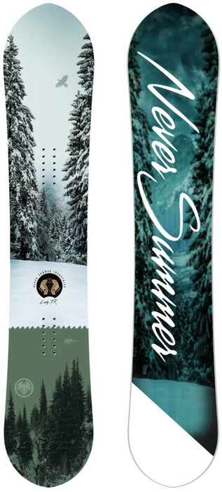 Never Summer Ladies Lady FR Snowboard 2024