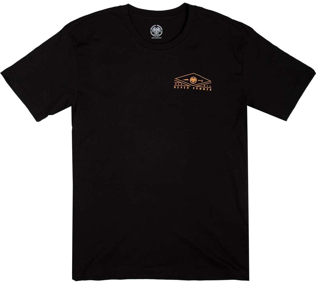 Never Summer - Rockland 2 Short Sleeve Tee from 2023 with a white logo on the chest.