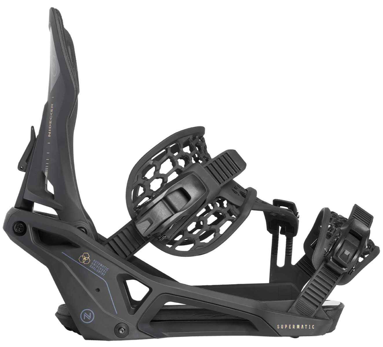 Nidecker Supermatic Step In Snowboard Bindings 2024 – Ski Pro AZ