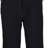 Killtec Men's Nilam Softshell Pants 2019-2020 - Black pants with adjustable suspenders and zippered pockets.