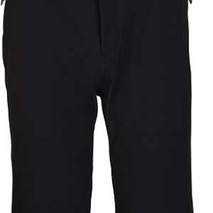 Killtec Men's Nilam Softshell Pants 2019-2020 - Black pants with adjustable suspenders and zippered pockets.