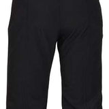 Killtec Men's Nilam Softshell Pants 2019-2020 - Black pants with a subtle diagonal stripe pattern on the side of the leg.