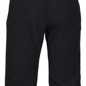 Killtec Men's Nilam Softshell Pants 2019-2020 - Black pants with a subtle diagonal stripe pattern on the side of the leg.