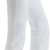 Nils Ladies Addison 3.0 Insulated Pant 2022-2023 - White insulated ski pants with vertical zippered pockets on each thigh and a white logo patch on the left leg.