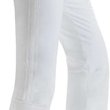 Nils Ladies Addison 3.0 Pant Short 2022-2023 - White pants with a slight sheen and vertical stitching down the side seams.
