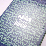 Nitro Junior's Ripper Snowboard 2023 - A snowboard with a black base and yellow accents, featuring a ripper graphic on top.