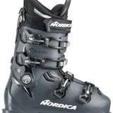 Nordica Cruise 100 Ski Boots 2024 - A pair of dark gray ski boots with silver buckles and straps.