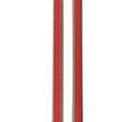 Nordica Enforcer 100 Skis 2024 - A pair of skis with a sleek, modern design and a subtle red stripe running along their length.