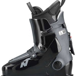 Nordica HF 110 Ski Boots 2024 - Black ski boots with silver lettering and a white "N" logo on the side.