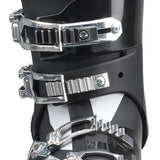 Nordica Ladies Sportmachine 3 65 Ski Boots 2024 - Black ski boots with silver buckles and straps.