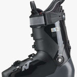 Nordica Promachine 120 Ski Boots 2024 - Black ski boots with a shiny finish and silver buckles.