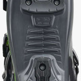 Nordica Promachine 120 Ski Boots 2024 - Black ski boots with silver hardware and a textured rubber sole.