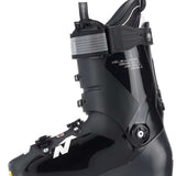 Nordica Promachine 120 Ski Boot 2023 - Black ski boot with white lettering and silver buckles.