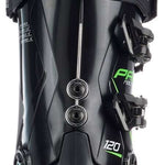 Nordica Promachine 120 Ski Boot 2023 - Black ski boot with white lettering and silver hardware.