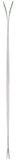 Nordica Santa Ana 93 Unlimited Skis 2024 - White skis with a black stripe down the middle and a distinctive red "N" logo on the top of each ski.