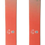 Nordica Santa Ana 93 Unlimited Skis 2024 - A pair of skis with a green top and brown bottom, featuring a forest pattern on the top half.