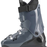 Nordica Sportmachine 3 80 Ski Boot 2023 - A gray ski boot with a black strap and buckle on the side.
