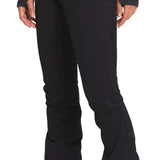 North Face Amy Softshell Pant Short - Black pants with a zippered pocket on the right thigh and a small logo above it.