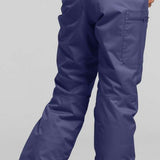 North Face Girls Freedom Insulated Pant 2024 - A pair of dark blue snow pants with a white logo on the waistband.