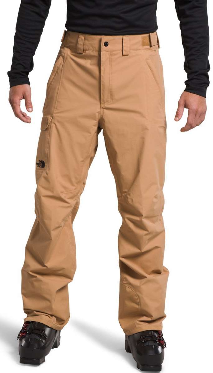 North Face Freedom Stretch Pants - Black pants with a subtle white logo on the left thigh and black drawstring at waistband.