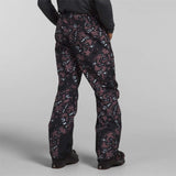 North Face Freedom Stretch Pants 2024 - Black pants with a subtle white pattern of lines and shapes.
