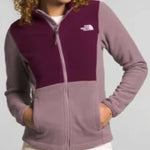 North Face Ladies Antora Triclimate Shell Jacket - A three-in-one jacket with a black shell, light gray zip-up fleece liner, and dark gray puffer coat.