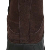 Northside Albany Insulated Suede Boot - Brown suede upper with black rubber sole and heel.