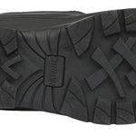 Northside Albany Insulated Suede Boot - Black suede boot with a thick, dark gray sole and laces.