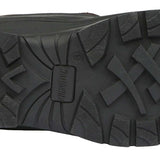 Northside Albany Insulated Suede Boot - Black suede boot with a thick, dark gray sole and laces.