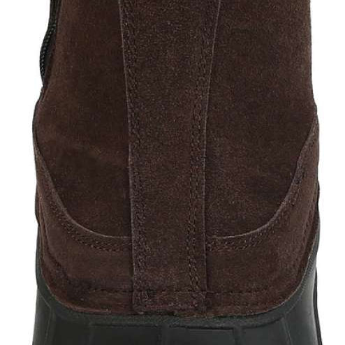 Northside Albany Insulated Suede Boots - Brown suede boots with a black sole and trim.