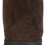 Northside Albany Insulated Suede Boots - Brown suede boots with dark brown stitching and a black rubber sole.