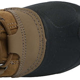 Northside Back Country insulated Boot 2024 - A brown suede boot with a thick black rubber sole and laces.