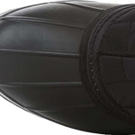 Northside Ladies Morgan Crest Insulated Boots 2023 - Black waterproof leather boots with quilted pattern on upper and silver hardware.