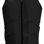 O'Neill Cruzer Full-Zip Impact Vest 2023 - Black impact vest with a full-zip front and an O'Neill logo on the left chest.