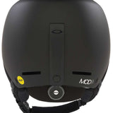Oakley MOD1 Pro Helmet 2024 - Matte black helmet with a sleek, aerodynamic design and adjustable vents on top.