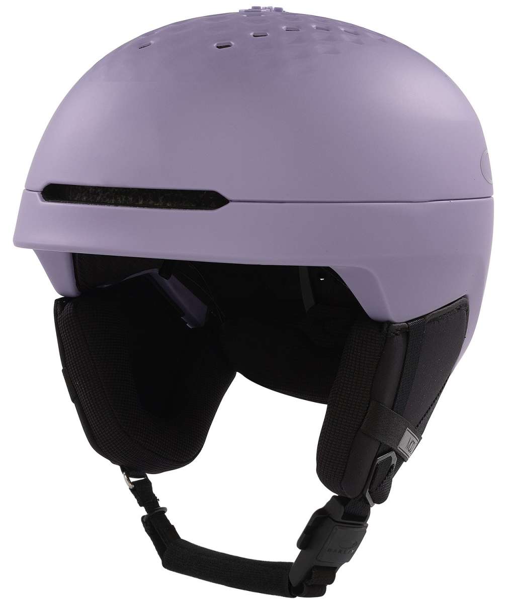 Oakley MOD3 Helmet 2024 - Matte black helmet with a sleek, aerodynamic design and ventilation system visible on top.