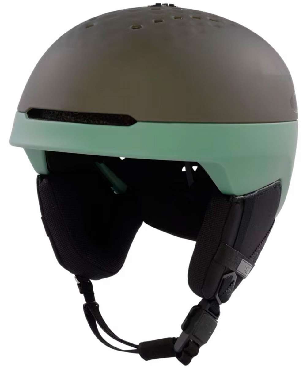 Oakley MOD3 Helmet - Matte black helmet with a sleek, aerodynamic design and ventilation system visible on top.
