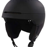 Oakley MOD3 Helmet 2024 - Matte black helmet with a sleek, aerodynamic design and ventilation system visible on top.