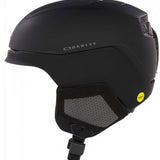 Oakley Mod 5 Helmet 2022-2023 - Matte black helmet with a sleek, aerodynamic design and ventilation system visible on top.