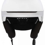 Oakley Mod 5 Helmet - White helmet with a black visor and chin strap.