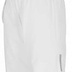 Obermeyer Girls Snoverall Insulated Bib Pants 2024 - White snow bib overall with pink interior and silver zipper on back strap.