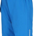 Obermeyer Girls Snoverall Insulated Bib Pants 2024 - Light blue bib pants with a white logo on the left leg and adjustable straps at the shoulders.