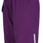 Obermeyer Girls Snoverall Insulated Bib Pants 2024 - Solid purple bib pants with adjustable straps and silver buckles.