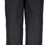 Obermeyer Junior's Keystone Eased Insulated Pants 2022-2023 - Black insulated pants with a subtle white logo on the left leg.