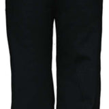 Obermeyer Junior's Timberline Insulated Pant 2024 - Black insulated ski pants with a white logo on the left leg.