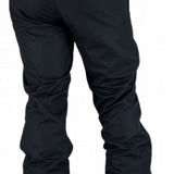Obermeyer Keystone Shell Pants Short 2022-2023 - Black snow pants with a zippered pocket on the side of the leg.