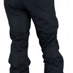 Obermeyer Keystone Shell Pants 2022-2023 - Black snow pants with a zippered pocket on the right thigh and elastic waistband.