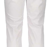 Obermeyer Women's Hillary Stretch Pants Short 2022-2023 - Pair of white pants with a wide waistband and two side pockets.
