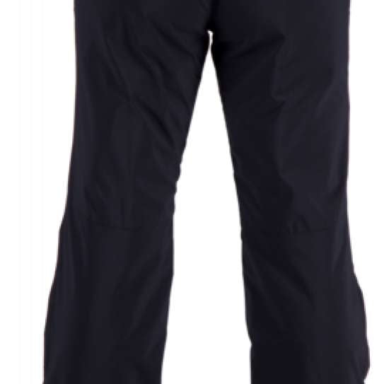 Obermeyer Women's Sugarbush Insulated Pants Short 2022-2023 - Black insulated pants with a high waist and two side pockets.